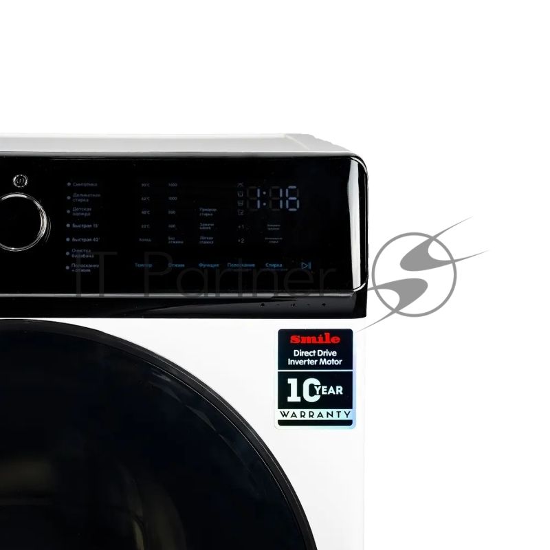 Стиральная машина Smile SWMSW9W1400 белый, загрузка фронтальная 9 кг, 1400 об/мин, класс: А+