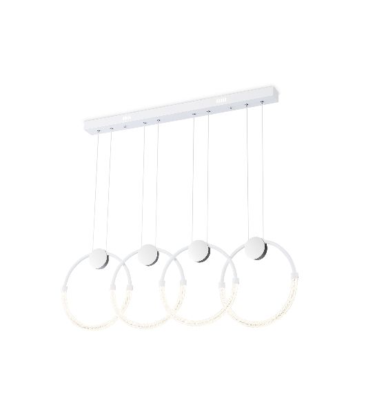 Светильник Ambrella light FL10598/4 WH/CH белый/хром 4200K 45W 940*20*1200 (Без ПДУ)