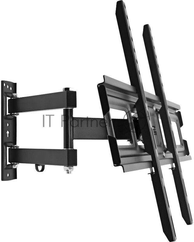 Кронштейн для телевизора Buro MF2 черный 32"-70" макс.35кг настенный поворотно-выдвижной и наклонный
