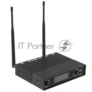 Микрофонная радиосистема Axelvox DX800FK UHF 650 - 758 MHz, подавитель обратной связи, цифровая модуляция, LCD дисплей, DSP, ручной микрофон - 2 шт.