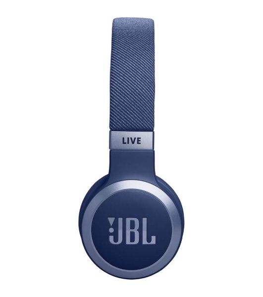 Беспроводные/проводные наушники JBL Live 670NC синий, накладные, Bluetooth + проводной, адаптивное шумоподавление, быстрая зарядка