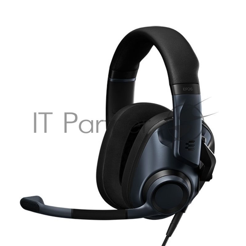 Игровая гарнитура EPOS H6 PRO Closed чёрная (Sennheiser, mini jack 3.5 мм, PC / Soft phone, PS4, Xbox One, Nintendo Switch, Mac OSX, PS5, Xbox Series X)