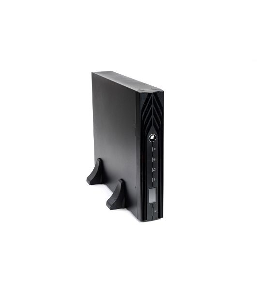Источник бесперебойного питания SKAT-UPS 1000 RACK + 2x9Ah UPS 900 W, On-Line, sine, built-in rechargeable batteries 2 pcs x 9Ah