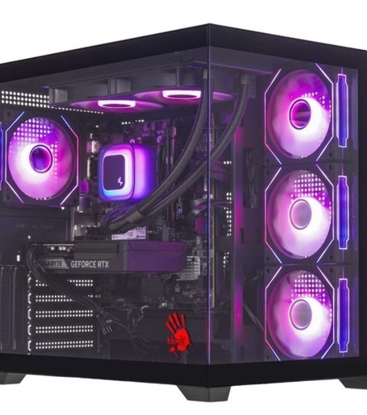 Компьютер Bloody BD-PC RAB84T2 TWR Ryzen 7 7700 (3.8) 32Gb SSD1Tb RTX5060 8Gb Windows 11 Home 64 2.5xGbitEth 650W черный (RUS) (2142055)