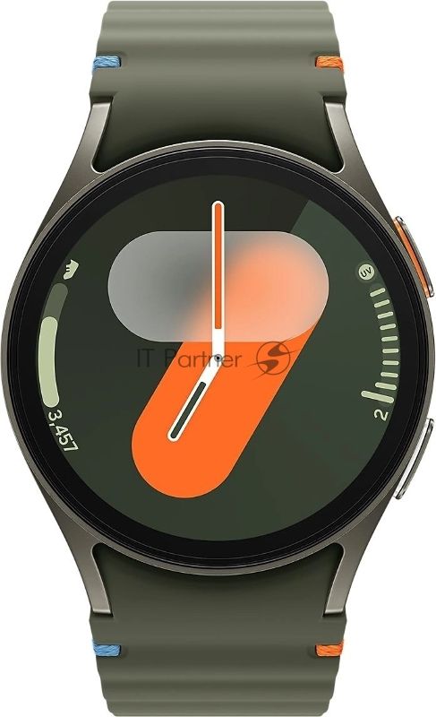 Смарт-часы Samsung Galaxy Watch 7 LTE 40мм 1.31" AMOLED корпус зеленый, ремешок зеленый