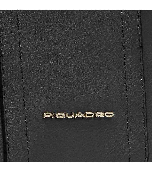 Чехол для смартфона Piquadro Circle AC6835W92R/N черный натур.кожа