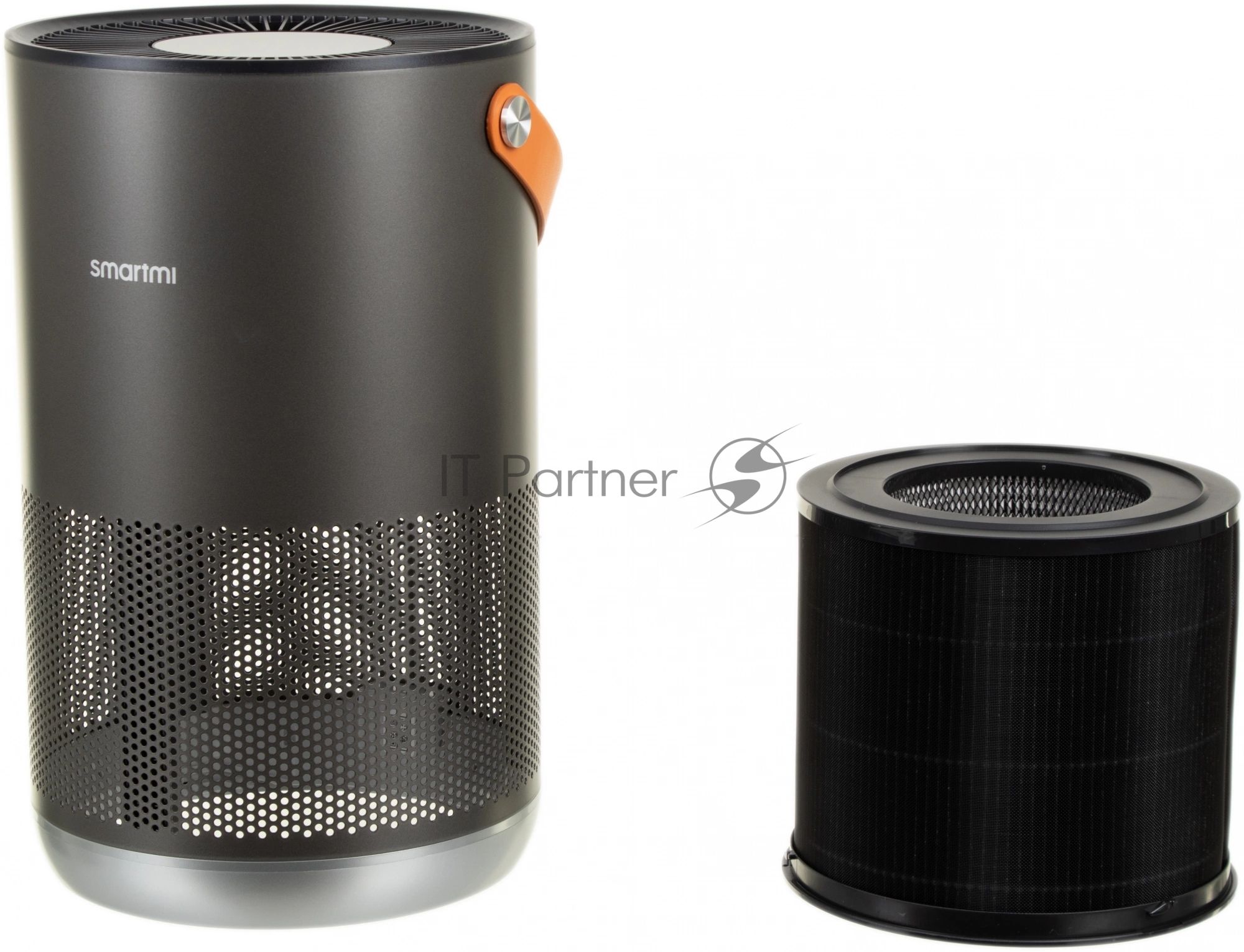 Очиститель воздуха Smartmi Air Purifier P1 ZMKQJHQP11 темно-серый, 30 м², HEPA-фильтр, угольный фильтр, управление со смартфона