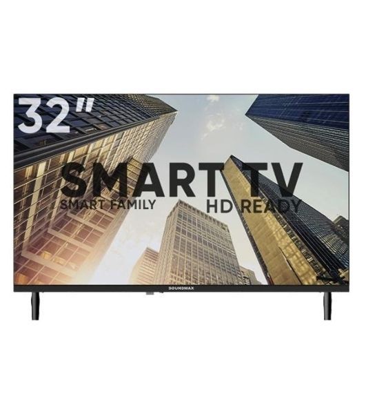 Телевизор SoundMax 32" SM-LED32M17S черный LED HD 60Hz Smart TV