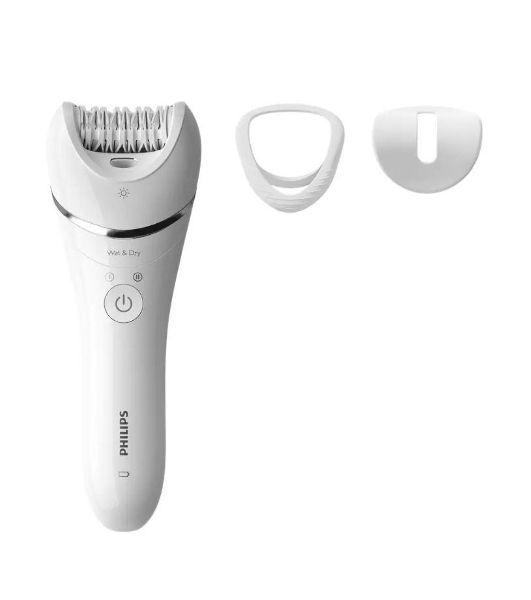 Эпилятор Philips 2 скорости, широкая головка, Wet&Dry, беспроводной