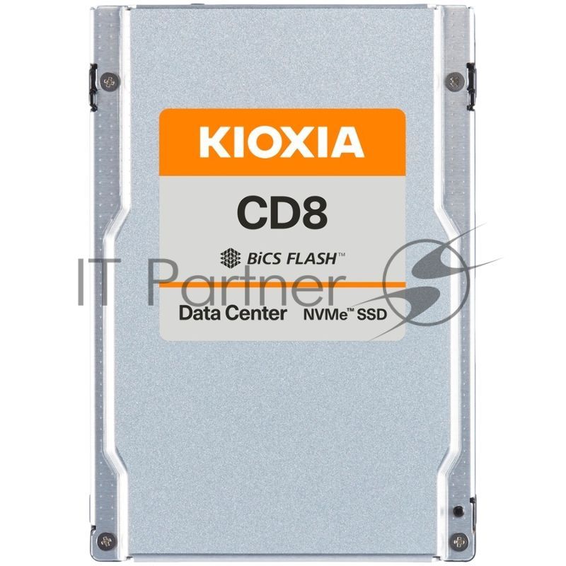 Накопитель SSD для сервера Kioxia (U.2 15MM, 6.4Tb, PCIe Gen4 1x4, BiCS FLASH TLC, CD8-V SIE*). (SSTKCD8XVUG6T40)