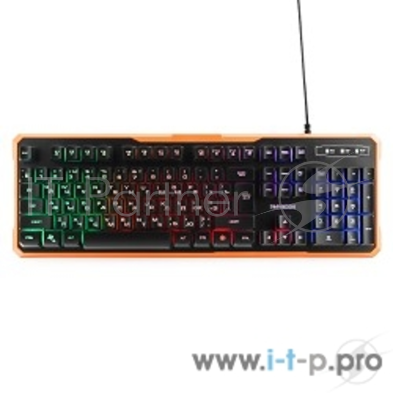 Клавиатура Гарнизон GK-320G проводная, USB Type-A, чёрный