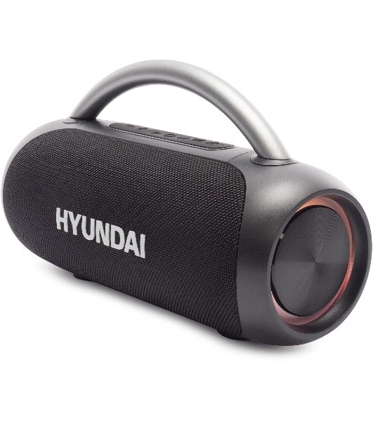 Колонка портативная Hyundai H-PS1026 черный 40W 2.0 BT 10м 1800mAh