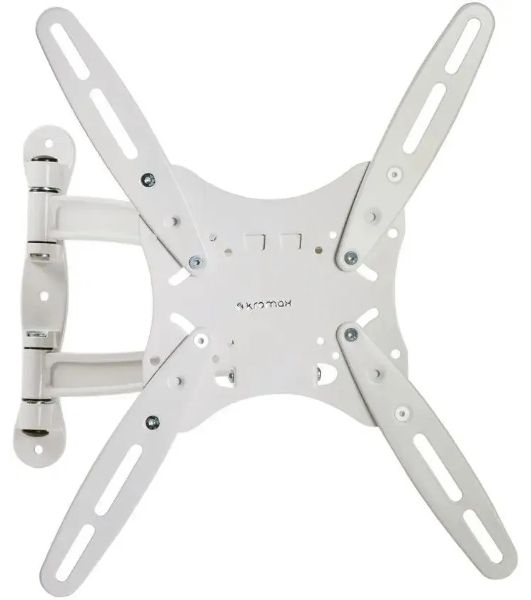 Кронштейн для телевизора Kromax TECHNO-5 белый, 15"-55" макс. 35 кг, настенный, поворот и наклон