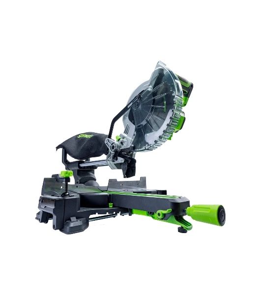 Торцовочная пила Greenworks GD24MS216 24V, бесщеточная, с протяжкой, без АКБ и ЗУ [1501707]
