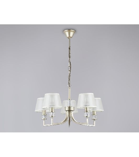 Люстра Ambrella light LH71214/5 CGD золото E14/5 max 40W D620*740