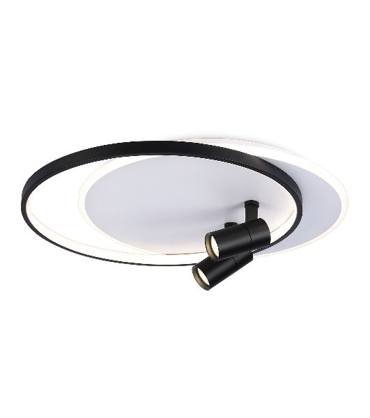 Светильник Ambrella light FL51392/1+2 WH/BK белый/черный 3000K-6400K 65W 560*480*120 (ПДУ РАДИО 2.4G)