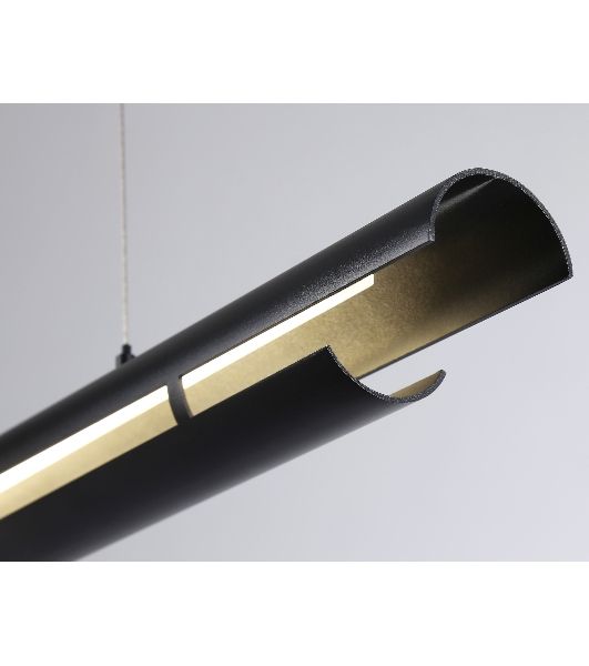 Светильник Ambrella light TN71337 BK черный LED 10W 4200K 945*60*1060