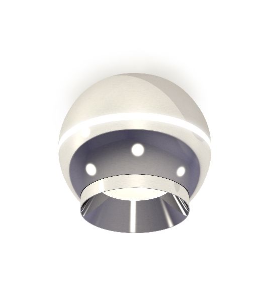 Светильник Ambrella Light XS1104002 PSL серебро полированное MR16 GU5.3 LED 3W 4200K (C1104, N7032)