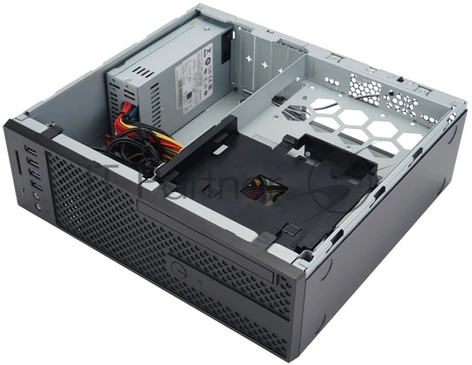 Компьютерный корпус Slim Desktop INWIN CJ708BL IP-S265AU7-2 80plus Bronze, U3*2+U2*2+A(HD)+TYPE 3.1C + FAN 80*15мм + intrusion switch INWIN Slim Case