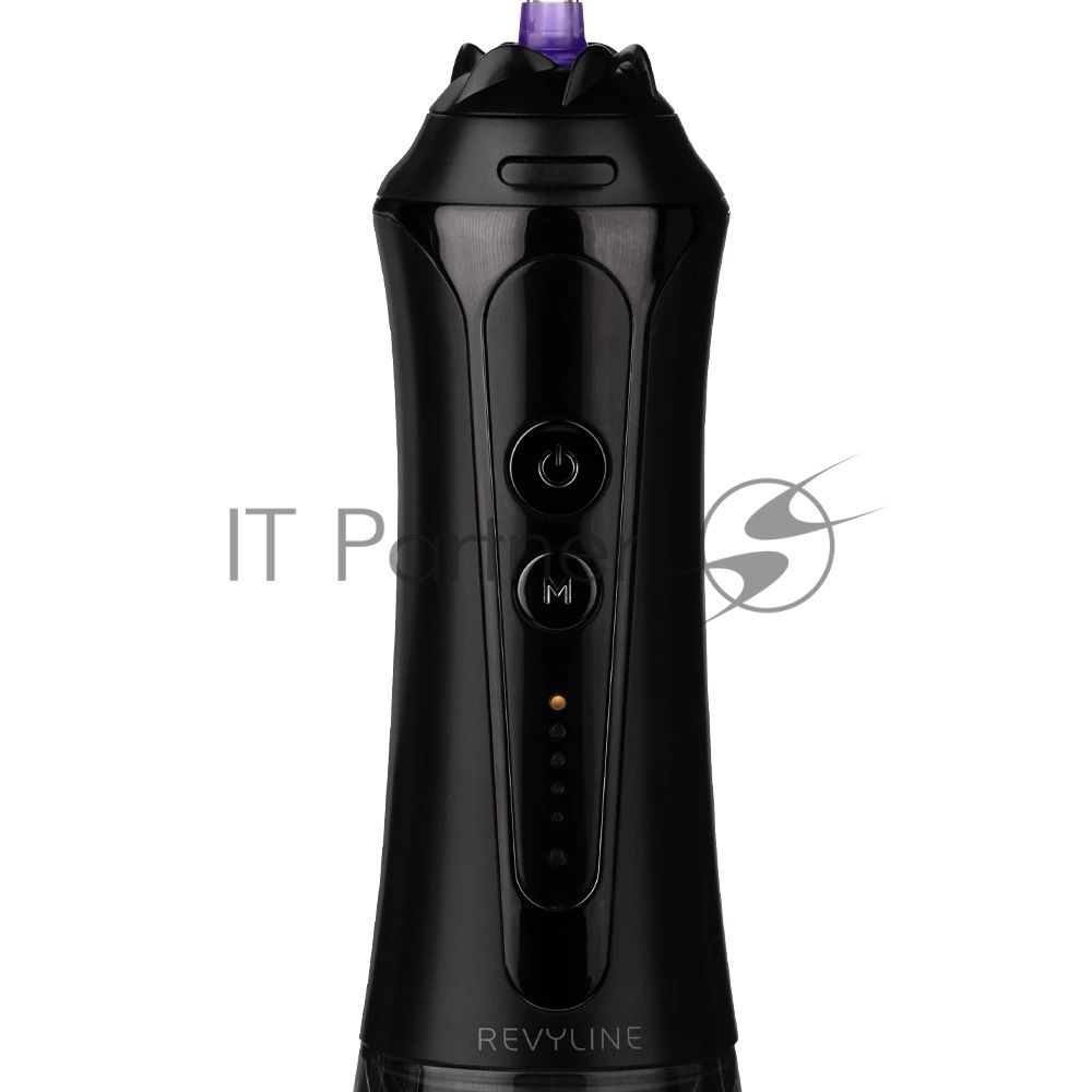 Ирригатор Revyline RL 450 чёрный, от аккумулятора, 300 мл, 5 режимов