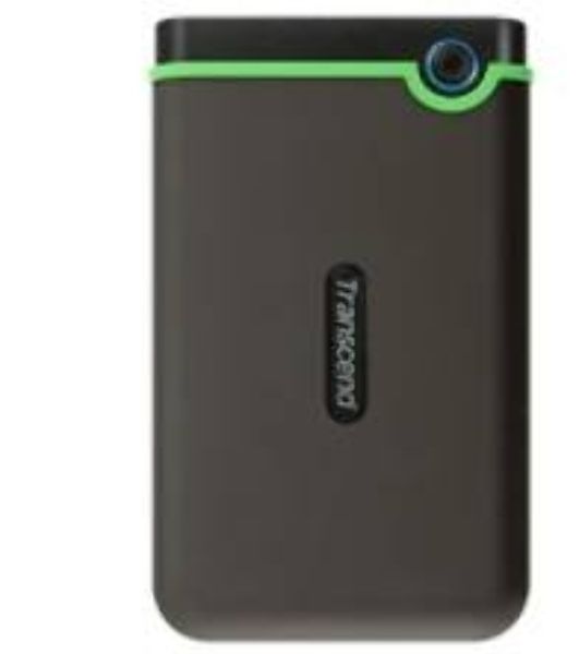 Внешний HDD 2.5" Transcend StoreJet 25M3, 2TB, USB 3.2 Gen 1 Type-A, 5400 rpm, зеленый