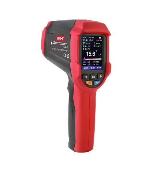 Инфракрасный термометр UT305A+, -32C ~ 1850C, USB