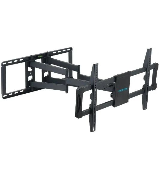 Кронштейн для телевизора Kromax ATLANTIS-70 черный, 32"-75" макс. 101 кг, настенный, поворотно-выдвижной и наклонный