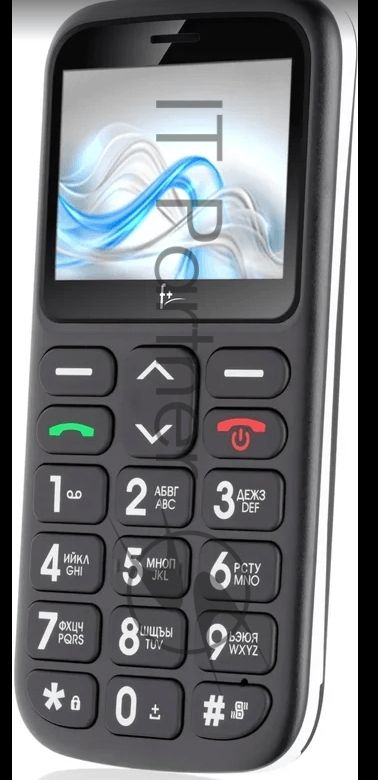 Мобильный телефон F+ Ezzy2 Black, 5,87 см (2.31")
