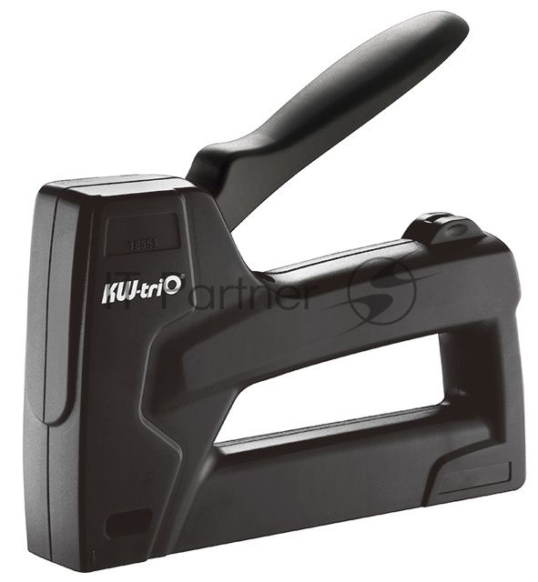 Теккер Kw-Trio 18551 23/6 23/8 23/10 23/13 23/15 (20 листов) снижение усилия, черный, 100 скоб, металл, коробка