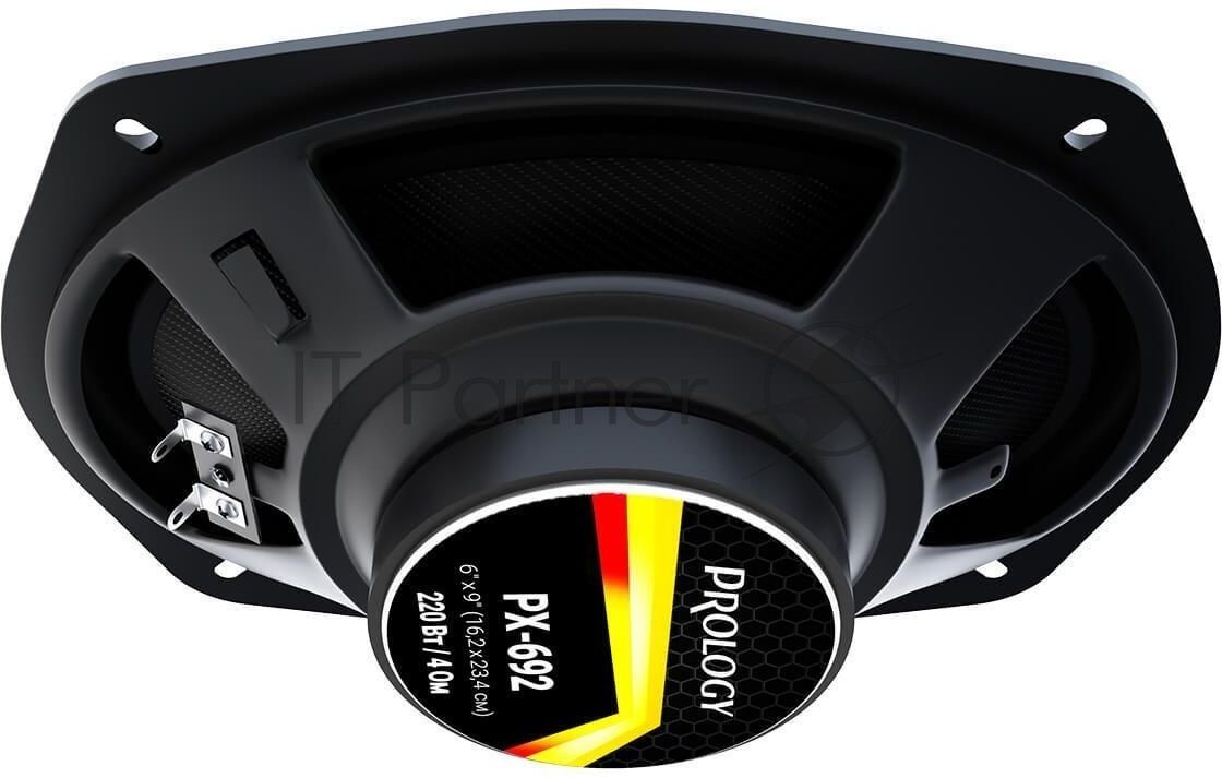 Колонки автомобильные Prology PX-692 220Вт 90дБ 4Ом 15x23см (6x9дюйм) (ком.:2кол.) коаксиальные двухполосные