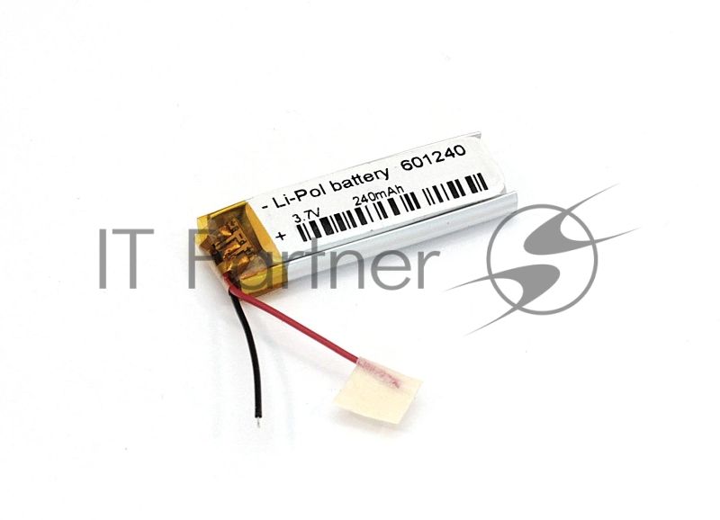 Аккумулятор Li-Pol (батарея) 6x12x40мм 2pin 3.7V/240mAh