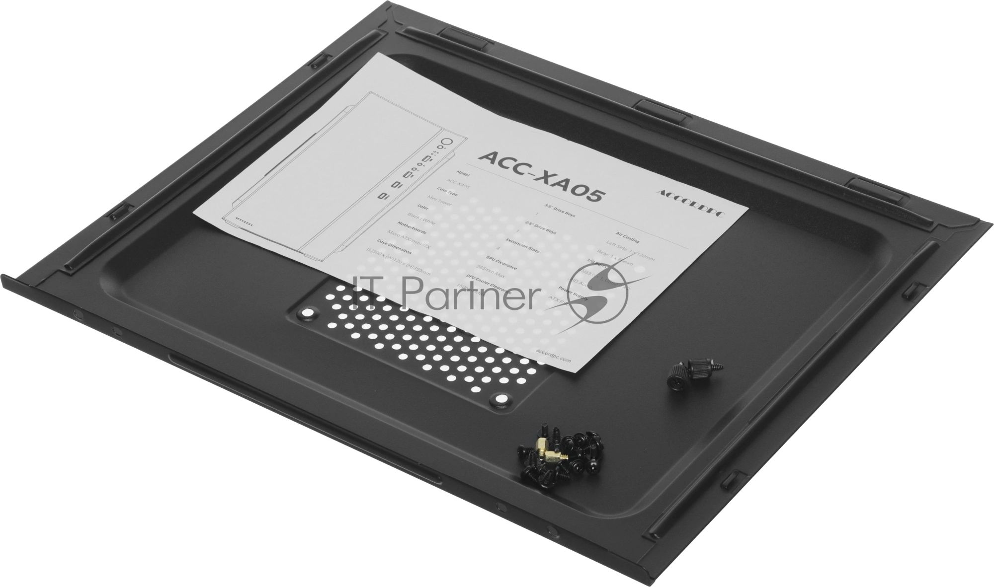 Корпус ACCORD ACC-XA05, Mini-Tower, чёрный