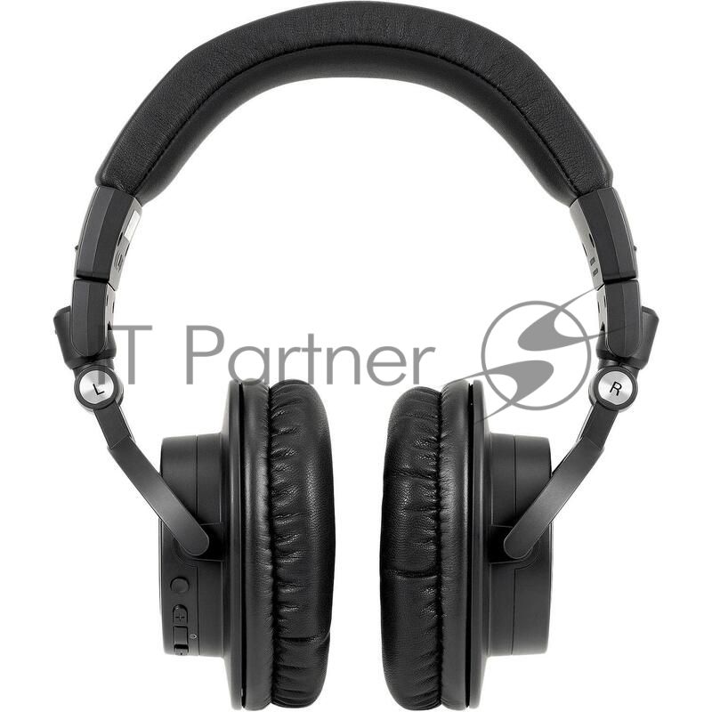 Беспроводные/проводные наушники Audio-Technica ATH-M50xBT2 черный, полноразмерные, Bluetooth + проводной, до 50 ч
