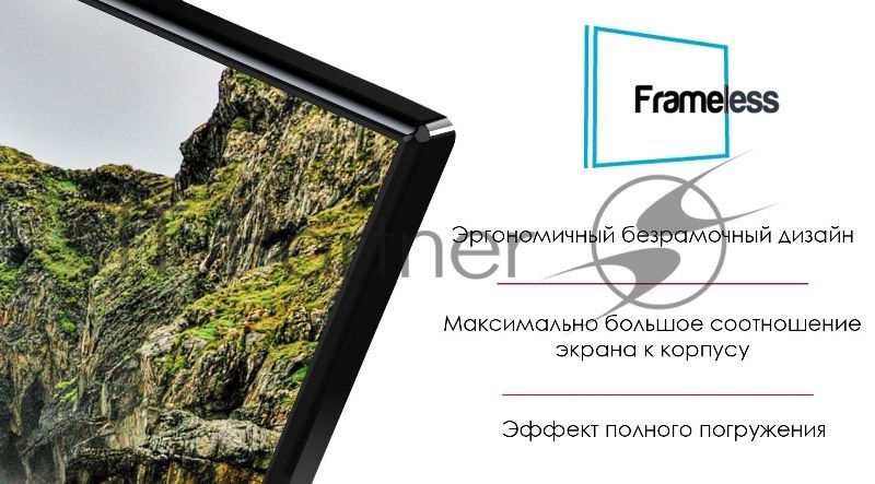 Телевизор Thomson 50" T50USM7050 черный LED UHD 60Hz AndroidTV 2/16Gb