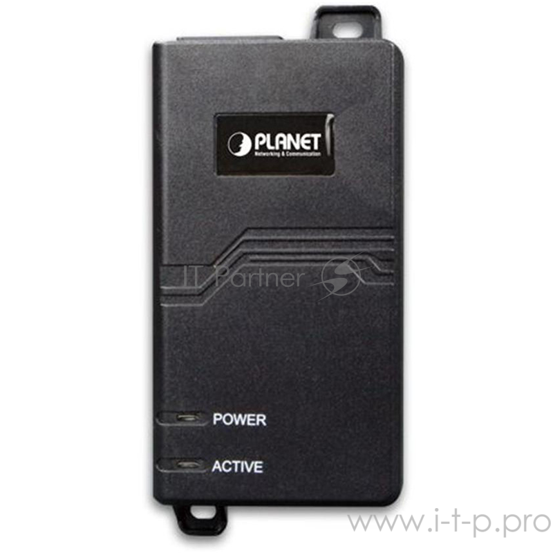 Инжектор PoE POE-172 встроенный БП Single Port 10/100/1000Mbps Ultra POE Injector (60 Watts) - w/internal power, 802.3at PoE compatible