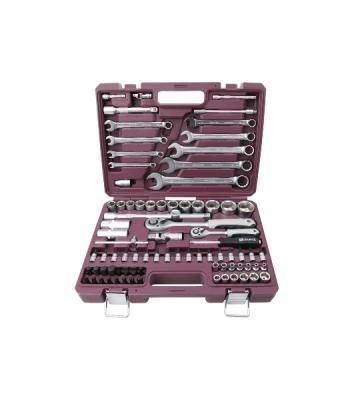 Набор инструмента универсальный Thorvik TS082 1/4", 1/2"DR, 82 предмета