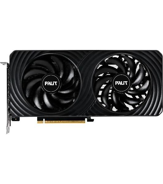 Видеокарта Palit GeForce RTX 5050 DUAL OC, NVIDIA RTX 5050, 8 ГБ GDDR6, 128 бит, PCI-e 5.0, 1xHDMI, 3xDP, 2647 МГц