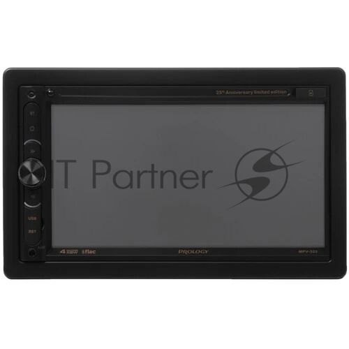 Автомагнитола Prology MPV-320, 2 DIN, 6.9", Bluetooth, USB Type-A, AUX, пульт ДУ
