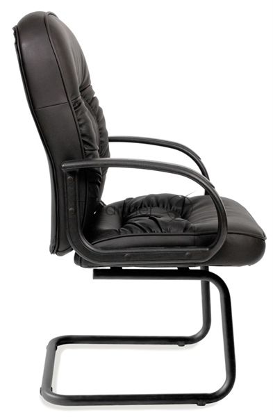 Кресло офисное Chairman 416V ЭКО черный матовый Россия