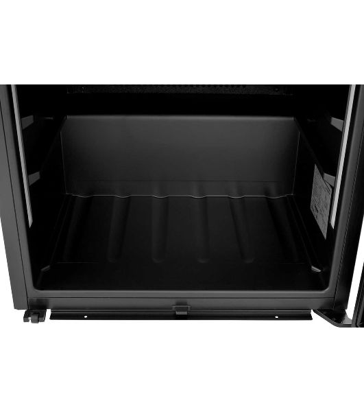 Винный шкаф встраиваемый ZÜGEL ZCWI570DB черный, 145 л, 2 отсека, 57 бут.