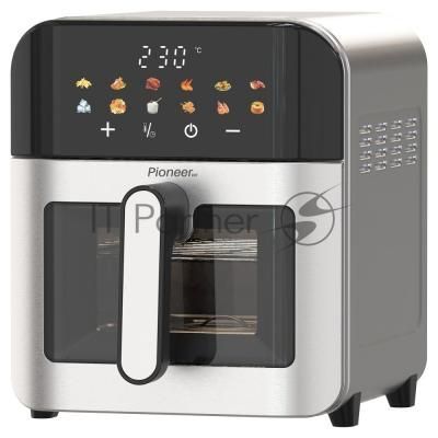 Аэрогриль Pioneer SM521D, стальной, 2100 Вт, сенсор, 12 программ