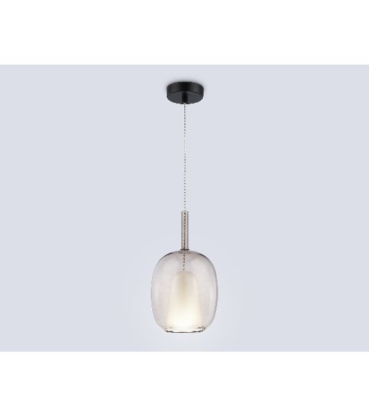 Подвесной светильник Ambrella light LH11125 BK/WH/TI черный/белый/янтарь E27 max 60W D175*310
