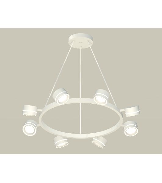 Светильник Ambrella light XB9195201/8 SWH/FR белый песок/белый матовый GX53 (C9195, N8433)