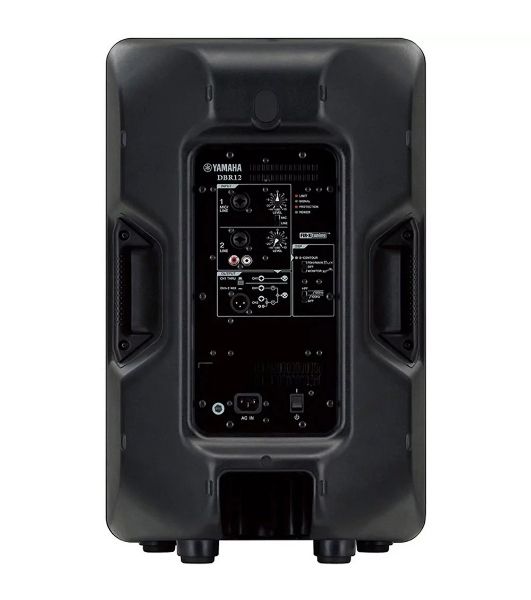 Акустическая система Yamaha DBR12 активная, 12", 1000W, 52Hz 20kHz, 131dB SPL, вход1: Combo x1, вход2: Combo x 1 + RCA pin x 2 (небалансный), OUTPUT: XLR3-32 x 1 (CH1 проходной или CH1+CH2 Mix). Гнездо 35мм