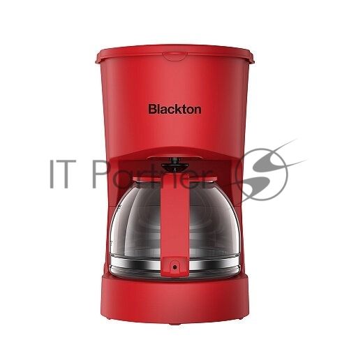 Кофеварка капельная Blackton Bt CM1111 красный, исп. кофе - молотый, 0.6 л, 650 Вт.