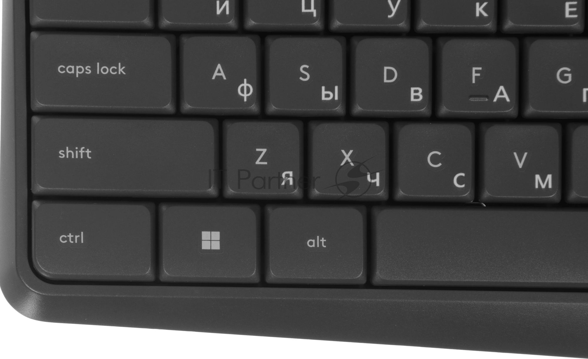 Комплект клавиатура+мышь Logitech MK235 беспроводной, USB, 1000 DPI, серый ( неоригинальная гравировка)