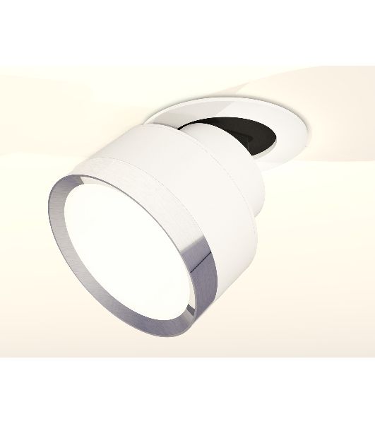 Светильник Ambrella Light XM8101502 SWH/PSL белый песок/серебро полированное GX53 (A2241, A2105, C8101, N8118)