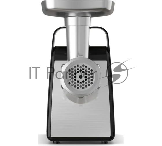 Мясорубка электрическая Moulinex ME558810 черный, 2200 Вт, 3.9 кг/мин, реверс, насадки - 8