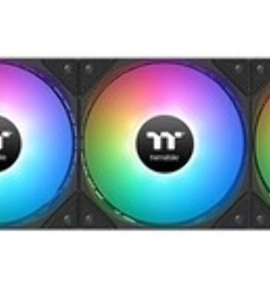Система жидкостного охлаждения Thermaltake LA360-S ARGB Soc-AM5/AM4/1200/1700/1851 черный 4-pin 38.35dB Al+Cu LCD 360W Ret (CL-W462-PL12SW-A)