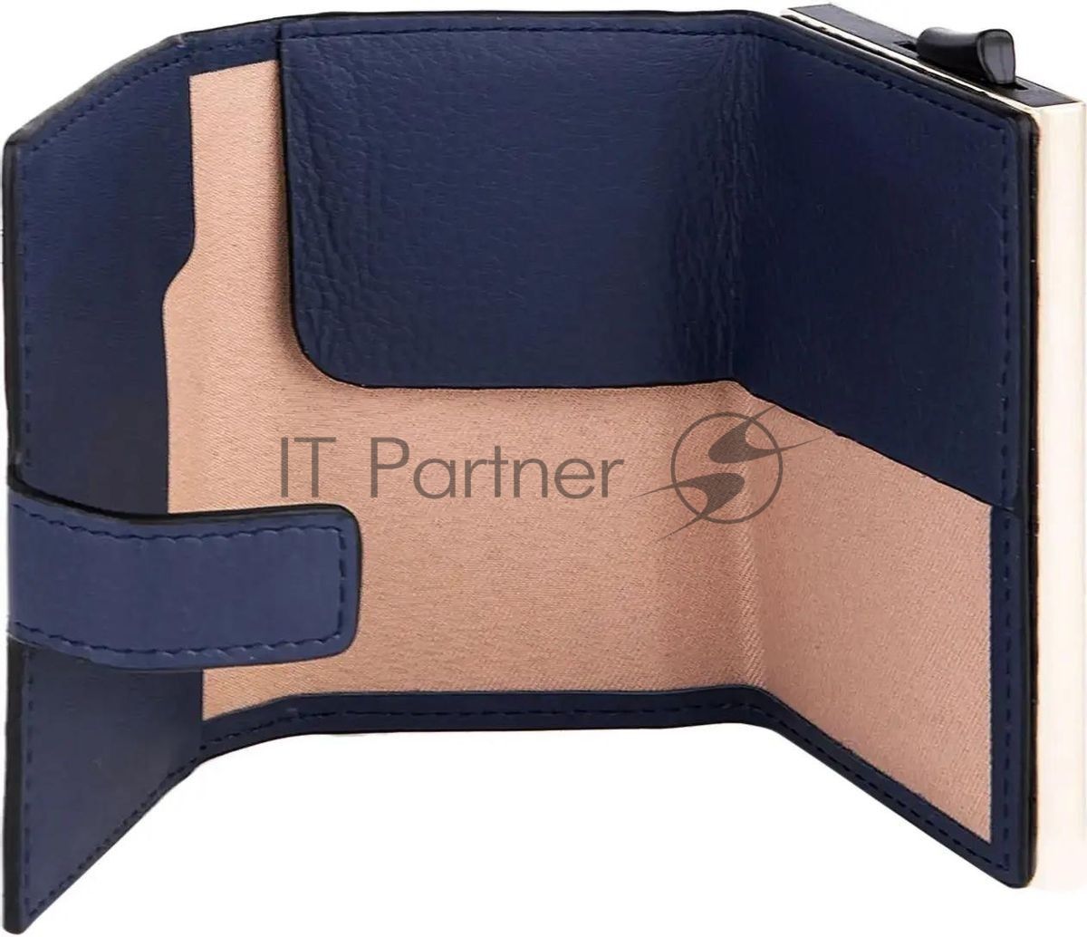 Картхолдер Piquadro Lyra PP5649W92R/BLU4 синий, натуральная кожа